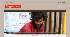 Desktop Screenshot of isankalpa.org