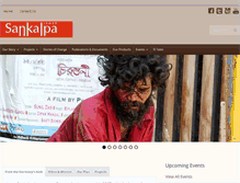 Tablet Screenshot of isankalpa.org